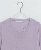Muden Basic Color Round Neck Knit