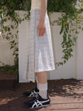 PASTEL CHECK WRAP SK