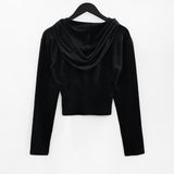 Tonbeu snap hooded cardigan