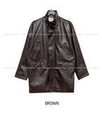Mute Half Leather Jacket