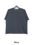 Kaya Stripe Crop Short Sleeve T-shirt