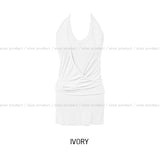 Heid Halter Layer Long Sleeveless