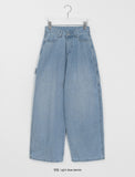 Kadeki Carpenter Wide Denim Pants