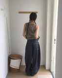 Minu Raw Balloon Denim Pants