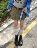 [BELT SET] POCKET PLEATS MINI SK
