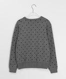 Bending Dot Round Cardigan