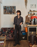 Cheek Black Washing Bootcut Denim