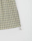 [BAONHAUS] Haseun Check Banding String Half Pants