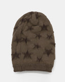 Corem star knit long beanie