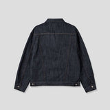 Friendly Pintuck Trucker Denim Jacket Pants Set