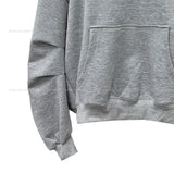 Mio Drape Hood Off-Shoulder Sweatshirt