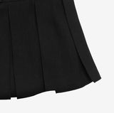 Lowna two button pocket skirt