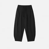 Soven Linen Two-Tuck Banding Pants