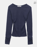 Soel Sleeve Button Slim Fit Long Sleeve T-Shirt