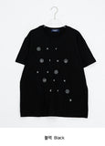 [unisex] Murre Loose Fit Printing Short Sleeve Tee