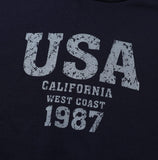 Dibene USA Crop Hoodie