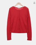 Huben Ribbed Long Sleeve Cardigan