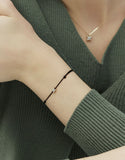 Nova 10K Pave Petit Thread Bracelet