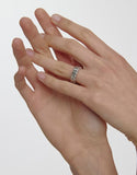 Iceblock Silver Ring L