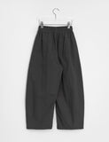 [unisex] Bitmottle Curved Banding Balloon Wide Pants
