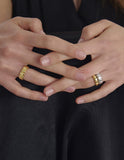 Iceblock Silver Ring M