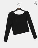 Linko cable slim fit off-shoulder knit
