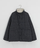 Belmori High Neck Check Reversible Padding