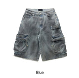 Melanon Dirty Cargo Bermuda Pants