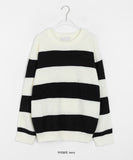 [unisex] Sunoi Stripe Over Knit