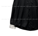 Ille Stripe Color Matching Shirt