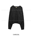 Sisley Cable Hair Knit Cardigan