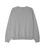 Revved henley neck knit