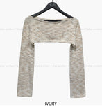 Sentique Cropped Bolero Knitwear