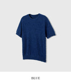 Mild terry round half knit