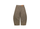 Debbie Cotton Slit Line Long Wide Pants