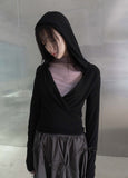 VOUL V NECK HOOD