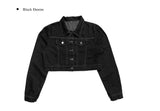 Panji Denim Jacket Skirt Set