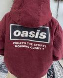 Verus Vintage Quilted Hooded Jumper