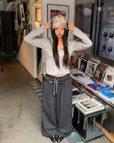Wearing Stripe Banding Pants