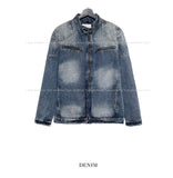 Chaser zipper denim jacket