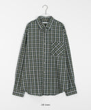 [unisex] Torico Over Check Shirt