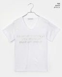 Sachin silver lettering round short sleeve T-shirt
