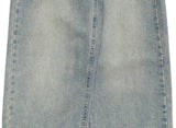 Chewy Washed Denim Wide Pants