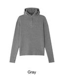 Hanen Fingerhole Hooded Knit