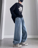 Big Boy String Balloon Denim Pants