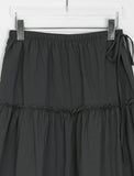 Dalyu Layered Nylon Midi Skirt