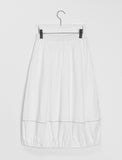 [BAONHAUS] Rildi Line Banding Balloon Long Skirt