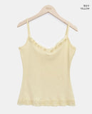 Radiun Lace V-Neck Slim Sleeveless