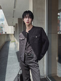 Geo Pocket Tweed Jacket