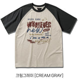 Something Raglan Short Sleeve T-shirt